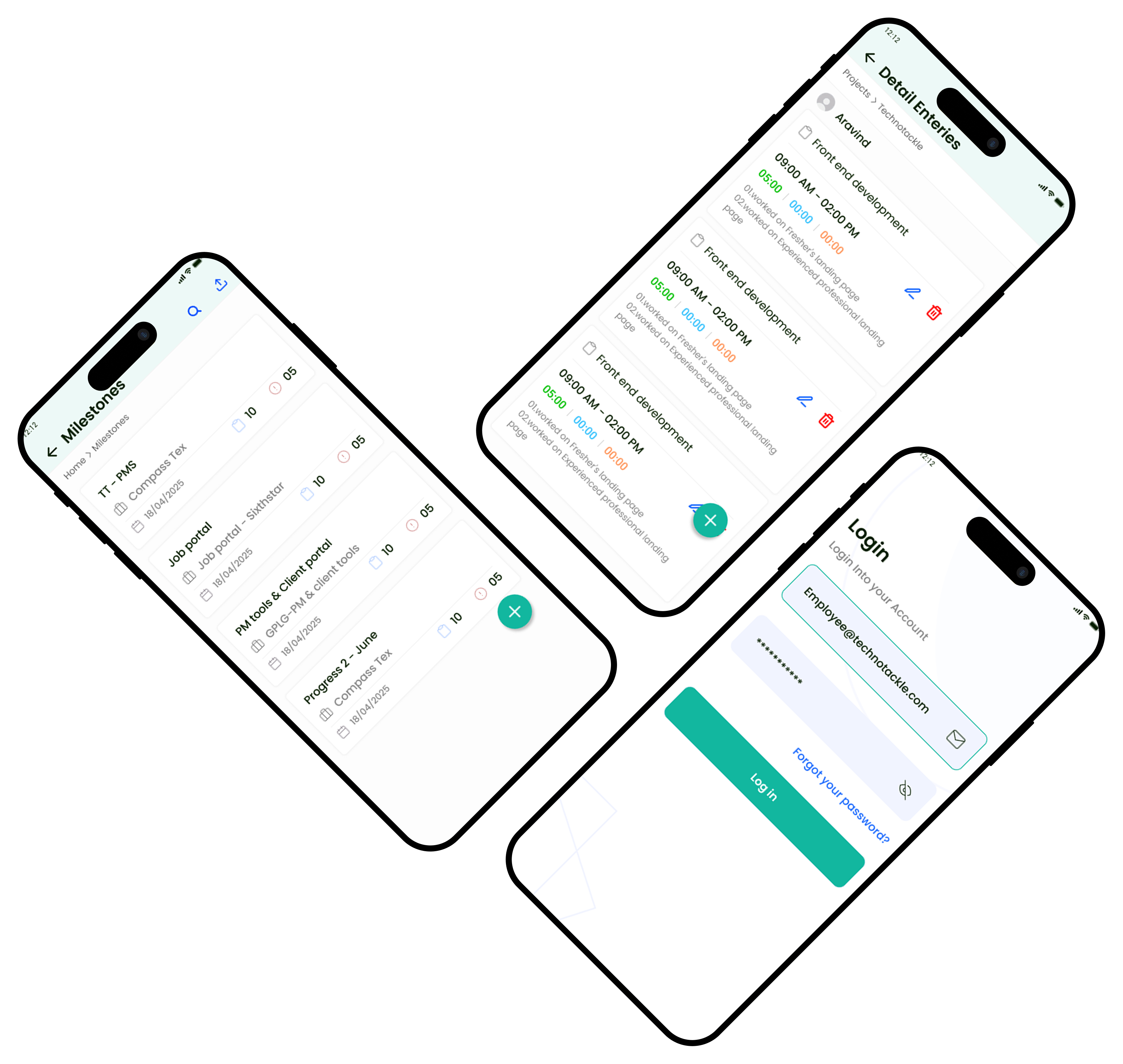 Techno Tackle PMS Mobile Apps Showcase