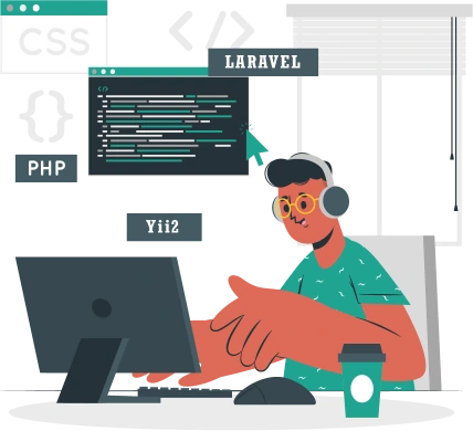 Hire Dedicated Framework Laravel Yii2 Developers, India