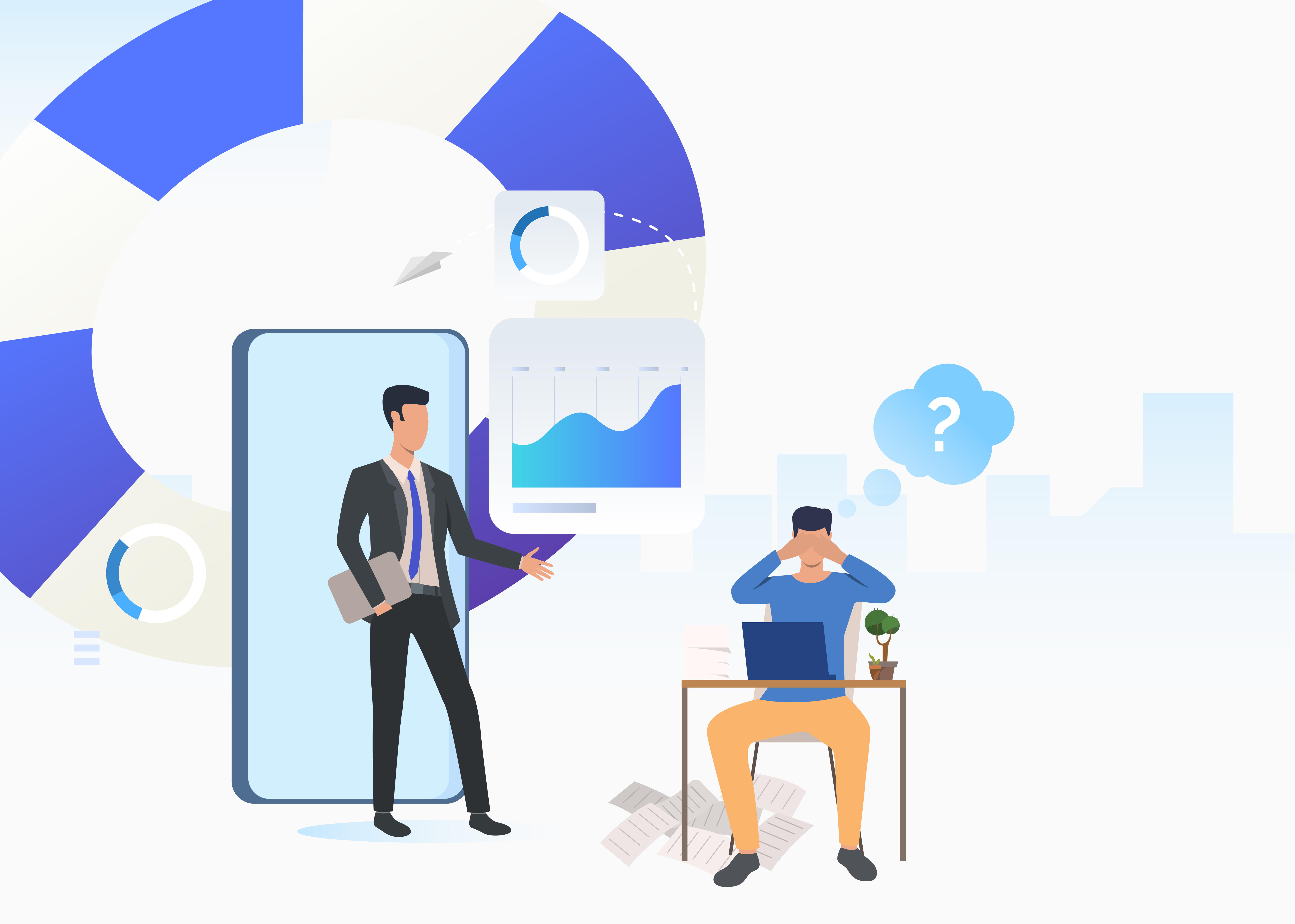 Generative AI Business Benefits Background - Techno Tackle Software Solutions