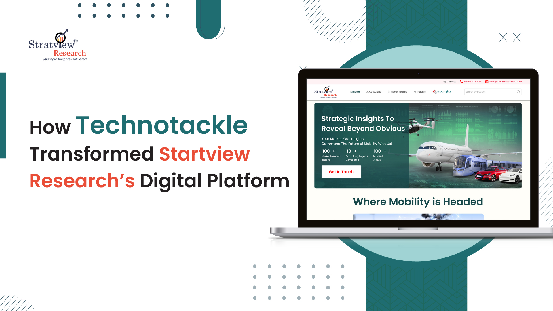 Techno Tackle helps Stratview Research and Composights.com with weekly maintenance, new features, and a full UI redesign. We improved the purchase flow, built custom admin panels, optimized content categories, and upgraded their tech stack. Our work ensures both platforms run smoothly and stay ready for future expansion.