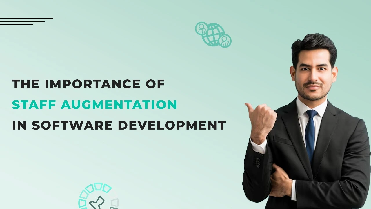 Visual of how staff augmentation optimizes software development processes for greater results